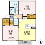 ハピネス烏森の間取り画像