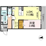 D-square湊町の間取り画像