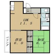 コーポワタナベの間取り画像