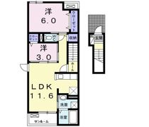 ラミーナⅡの間取り画像