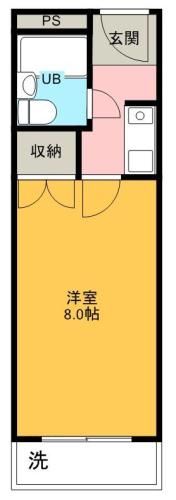 グランドハイツ末広の間取り画像