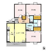 グランディールMOMOSE A/Bの間取り画像