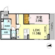 D-square湊町Ⅱの間取り画像