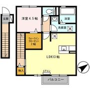 エスポワール北原の間取り画像