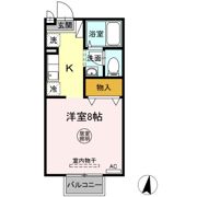 セジュール大内Aの間取り画像