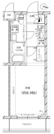 スプレスター平和台の間取り画像