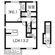 グリーンヒルズ大堤A棟の間取り画像