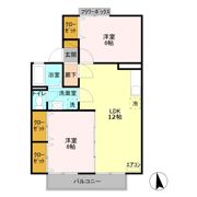 ヴィラ・ウィロー Ⅱの間取り画像