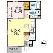 アルファⅢの間取り画像