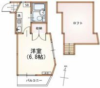 サンライズ東大和の間取り画像