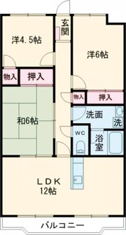 ヴィブレ若宮南の間取り画像