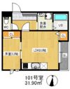 GRANDTIC?KLC野芥Ⅱの間取り画像