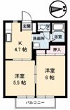JOYFUL’SHIBANAKAの間取り画像
