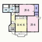 ドミール彦沢の間取り画像