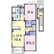 サンパティークⅡの間取り画像