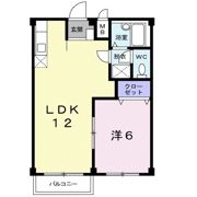 ピースフルさわBの間取り画像