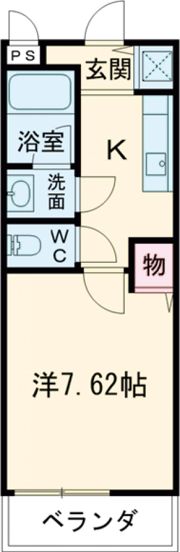 碧空館の間取り画像