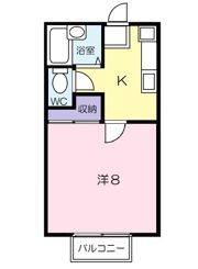 コーポスカイラークの間取り画像