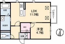 Posto 7号館の間取り画像