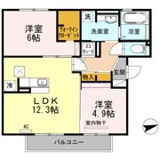 ブランシェメゾンの間取り画像
