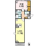 Castle上野の間取り画像