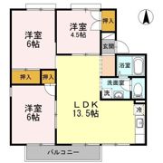 グレイスタウン A/B/C/Dの間取り画像