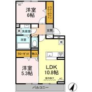 キーファ松葉町の間取り画像