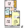 キーファ松葉町の間取り画像