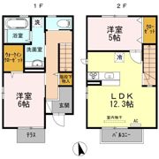 Casa K＆K Ⅰの間取り画像