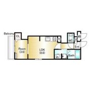 シエーナ御前五条の間取り画像