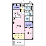 グランツ・ブルⅠの間取り画像