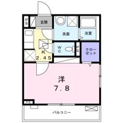 アンソレイエ町屋の間取り画像