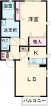 トロワ・ドミールAの間取り画像