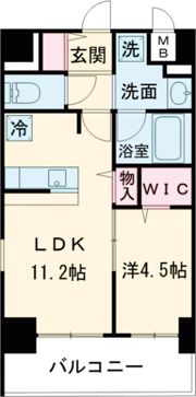 ラウレア西院の間取り画像