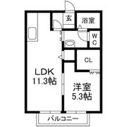 パナハイツメモリーの間取り画像