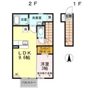 ボヌールの間取り画像