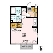 ルミナスビラ Aの間取り画像