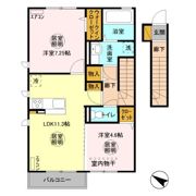 グラン ソレイユの間取り画像