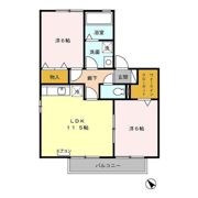 SUNパティオ(ｻﾝﾊﾟﾃｨｵ)の間取り画像