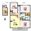 ルミエール A棟の間取り画像