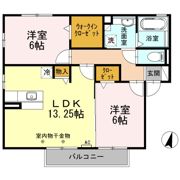 グラン ジュール Bの間取り画像