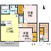 La・Maison B棟の間取り画像