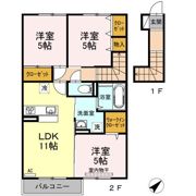 ラクス ナカヤの間取り画像