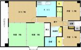 ハイネス翠町の間取り画像