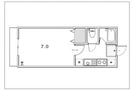 コーポブランシェBの間取り画像