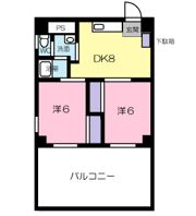 三原ルネッサンスの間取り画像