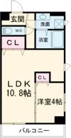 Glanz（グランツ）の間取り画像