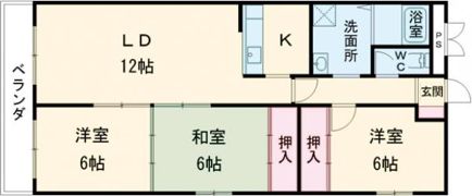 Jステージ日の出の間取り画像