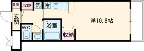ジュネス藤の間取り画像