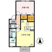 メゾン・クレシアBの間取り画像